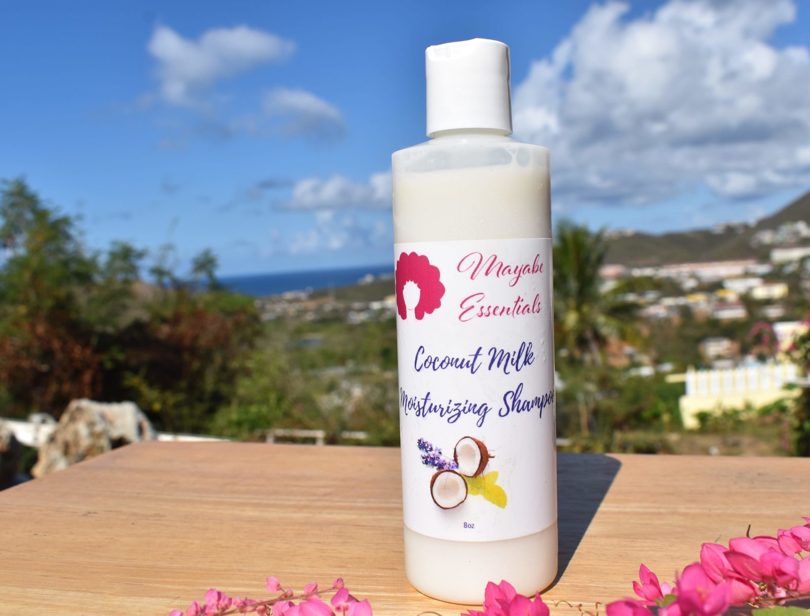 Coconut milk moisturizing shampoo Mayabe Essentials